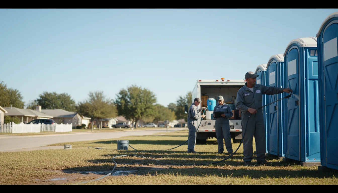 Long-Term Portable Toilet Rental in Lafe, AR near me